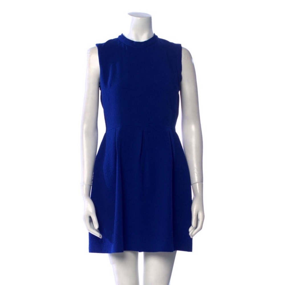 Sandro Cobalt Blue Sleeveless Mini Dress